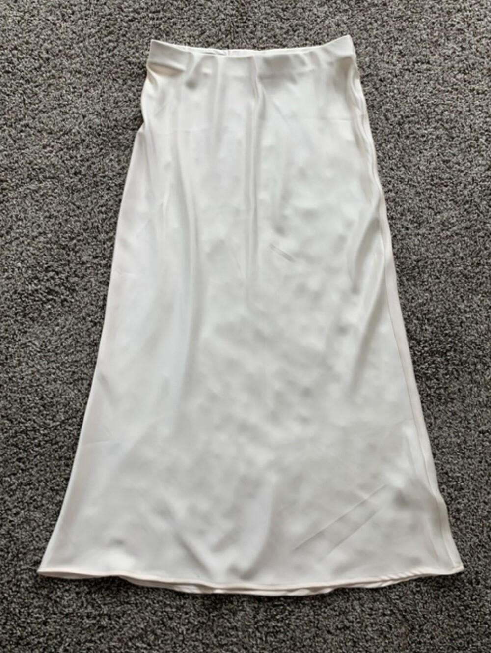 Zara Satin Maxi Skirt
